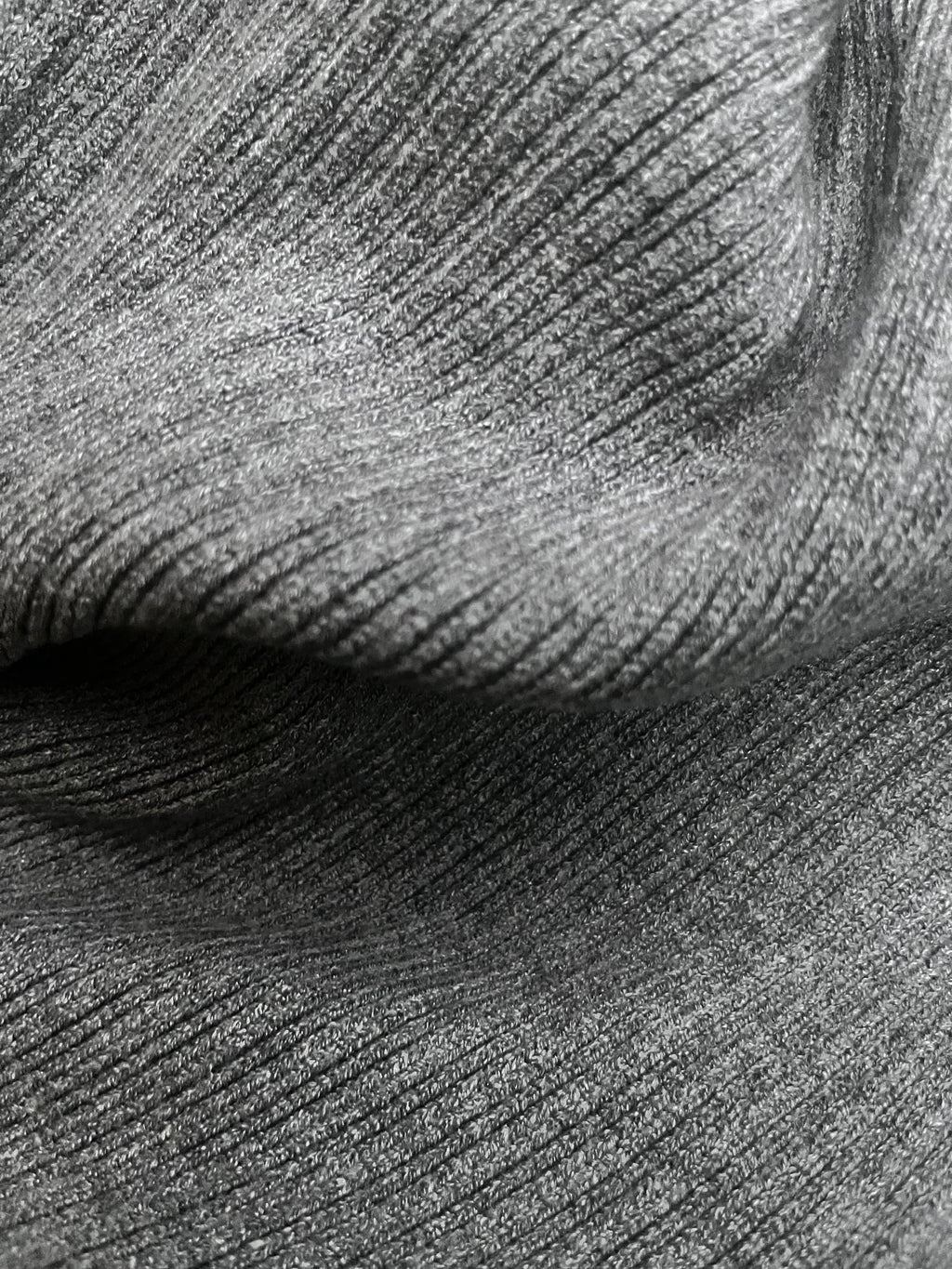 Knit Grey Off the Shoulder Sweater