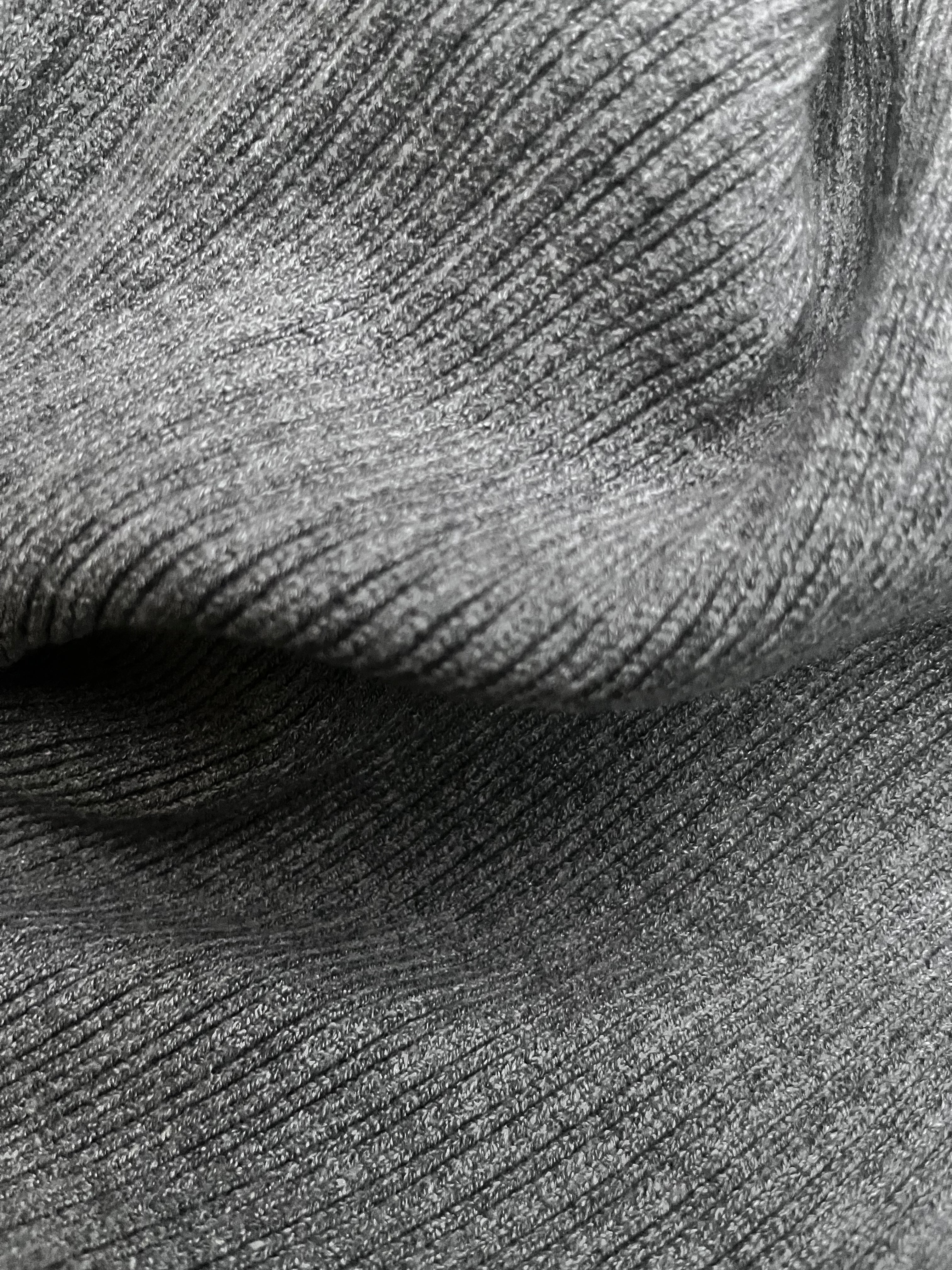 Knit Grey Off the Shoulder Sweater